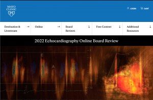 2022 Echocardiography Online Board Review