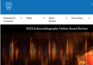 2023 Echocardiography Online Board Review